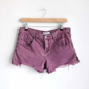 Free People cut-off denim shorts - size 27